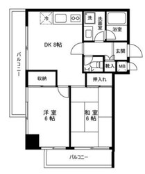 グランドオークの物件間取画像